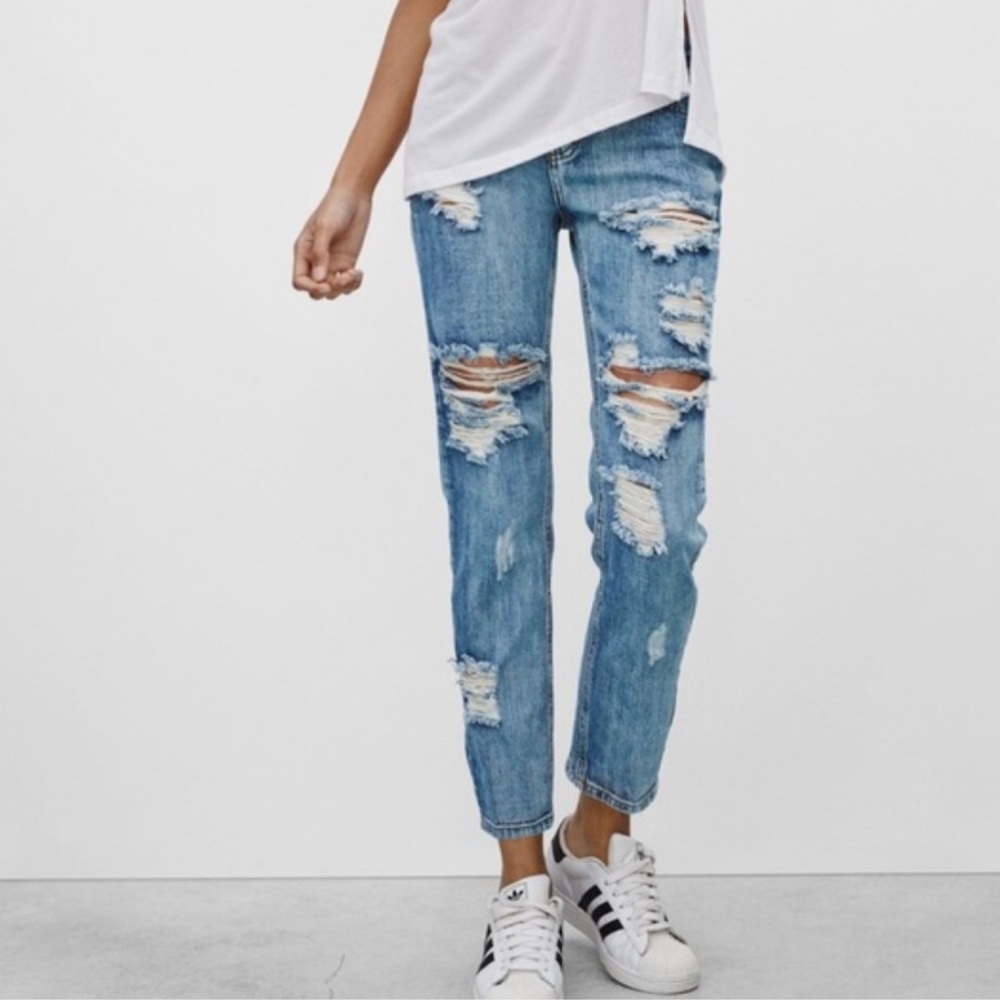 One Teaspoon Awesome Baggies Distressed 29